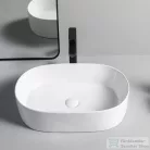 AREZZO design Dayton pultra ültethető mosdó 56x36,6 cm, fehér AR-385