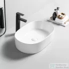 AREZZO design Dayton pultra ültethető mosdó 56x36,6 cm, fehér AR-385