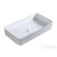 AREZZO design Fargo pultra ültethető mosdó 60x34 cm, fehér AR-390