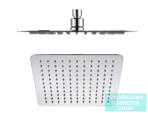 AREZZO design SLIM SQUARE 40x40 cm-es, szögletes fejzuhany, króm AR-4001