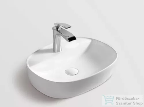 AREZZO design Madison pultra ültethető mosdó 50x39 cm, fehér AR-430