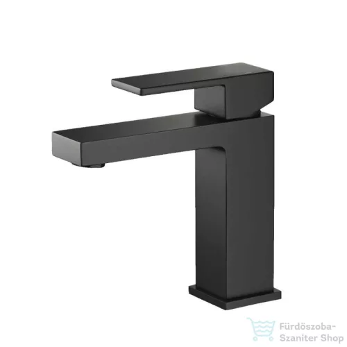 AREZZO design CUBEFIELD mosdó csaptelep, leeresztő nélkül, matt fekete AR-4401B