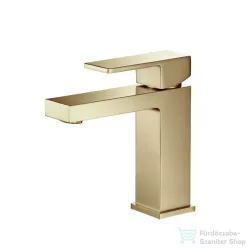   AREZZO design CUBEFIELD mosdó csaptelep, leeresztő nélkül, szálcsiszolt arany AR-4401G