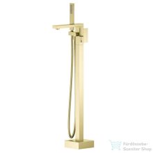   AREZZO design CUBEFIELD szabadonálló kádcsaptelep, szálcsiszolt arany AR-4406G