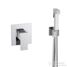   AREZZO design CUBEFIELD falsík alatti bidé csaptelep zuhanyszettel, króm  AR-4407CR