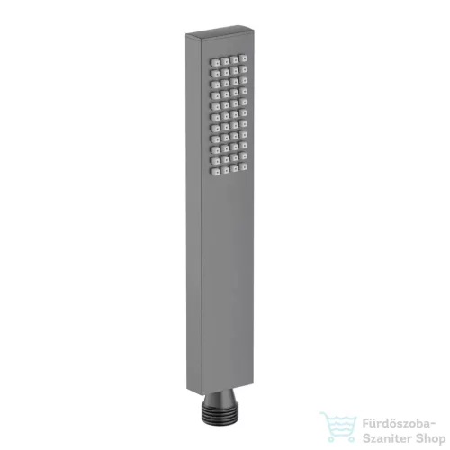 AREZZO design CUBEFIELD 1 funkciós kézizuhany, gun metal AR-4408GM
