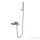 AREZZO design CUBEFIELD kádcsaptelep, zuhanyszettel, gun metal AR-4410GM