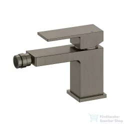   AREZZO design CUBEFIELD bidé csaptelep, leeresztő nélkül, gun metal AR-4411GM