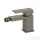 AREZZO design CUBEFIELD bidé csaptelep, leeresztő nélkül, gun metal AR-4411GM
