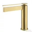 BEMUTATÓTERMI AREZZO design Elegant mosdó csaptelep, leeresztő nélkül, szálcsiszolt arany AR-5095BG