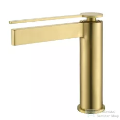  AREZZO design ELEGANT mosdó csaptelep, leeresztő nélkül, szálcsiszolt arany AR-5095BG