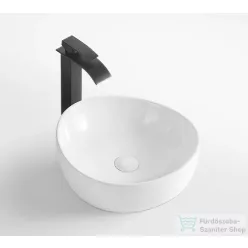   Arezzo Design OMAHA 40,5x39,5 cm-es pultra ültethető mosdó leeresztő nélkül, fehér AR-596