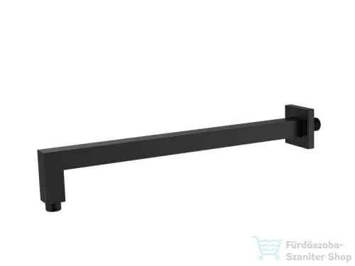AREZZO design SQUARE 40 cm-es szögletes zuhanykar, matt fekete AR-6000MB