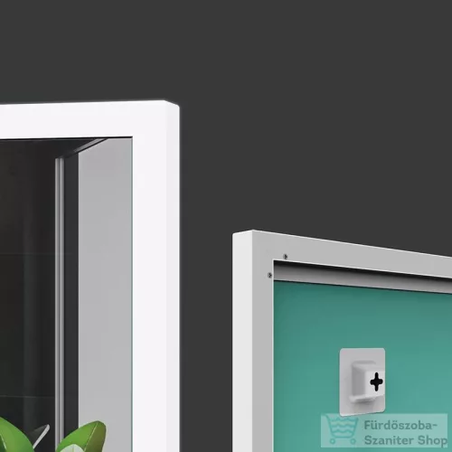 AREZZO design LED okos tükör állítható fényerő páramentesítő funkció+óra+hőmérő AR-6070