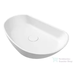   AREZZO design Maryland pultra ültethető mosdó, matt fehér AR-615MW