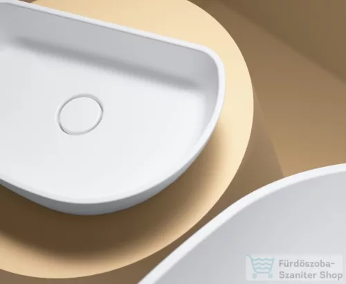 AREZZO design MARYLAND 60x37 cm-es öntöttmárvány mosdó AR-615