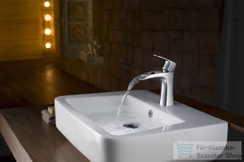 AREZZO design WAKEFIELD cascade mosdó csaptelep, leeresztő nélkül, króm AR-7001