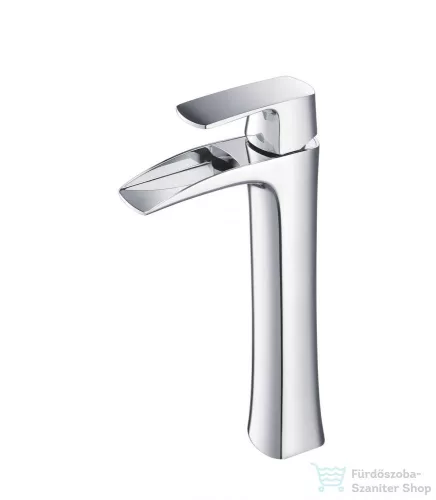 AREZZO design WAKEFIELD cascade magasított mosdó csaptelep, leeresztő nélkül, króm AR-7002