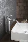 AREZZO design WAKEFIELD cascade magasított mosdó csaptelep, leeresztő nélkül, króm AR-7002