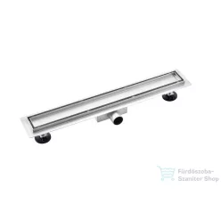   AREZZO design 2in1 700 mm-es rozsdamentes acél folyóka AR-700D