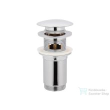   AREZZO design univerzális click-clack mosdó leeresztő, túlfolyóval, króm AR-726