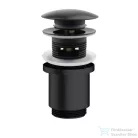 AREZZO design univerzális click-clack mosdó leeresztő, matt fekete AR-726B