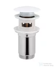 AREZZO design univerzális click-clack mosdó leeresztő, fehér AR-726W