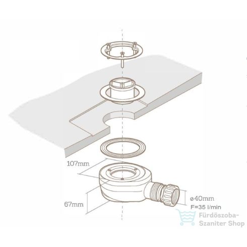 AREZZO design SOLIDSoft zuhanytálca 140x80 cm, ANTRACIT, színazonos lefolyóval (2 doboz) AR-80140A
