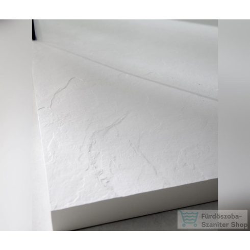 AREZZO design SOLIDSoft zuhanytálca 80x80 cm, FEHÉR, színazonos lefolyóval (2 doboz) AR-8080W