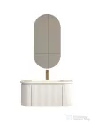 Arezzo Design SIERRA 80 cm-es, 2 ajtós, 1 fiókos alsószekrény pult, mosdó és csaptelep nélkül, matt fehér AR-8187980MW