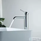 Arezzo Design ASTRO magasított mosdó csaptelep leeresztő nélkül, króm AR-90012CR