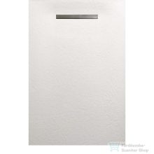   AREZZO design SOLIDSoft zuhanytálca 160x90 cm, FEHÉR, egyenes lefolyóval (2 doboz) AR-90160LINW