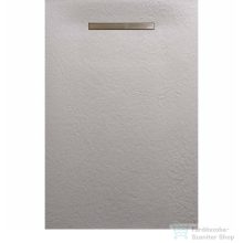   AREZZO design SOLIDSoft zuhanytálca 206x90 cm, BETON, egyenes lefolyóval (2 doboz) AR-90206LINC