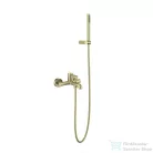 Arezzo Design ASTRO kádtöltő csaptelep zuhanyszettel, szálcsiszolt arany AR-90322BG