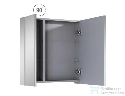 AREZZO design BASIC Tükrös szekrény 60 cm, 2 ajtó AR-904653