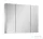 AREZZO design BASIC Tükrös szekrény 80 cm, 3 ajtó AR-904654