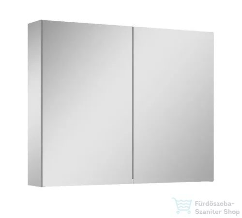 AREZZO design MEDIUM Tükrös szekrény 80 cm, 2 ajtó+technobox AR-904658