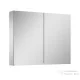 AREZZO design MEDIUM Tükrös szekrény 80 cm, 2 ajtó+technobox AR-904658
