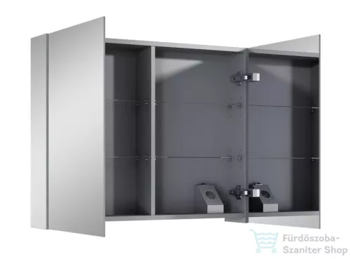 AREZZO design MEDIUM Tükrös szekrény 80 cm, 2 ajtó+technobox AR-904658