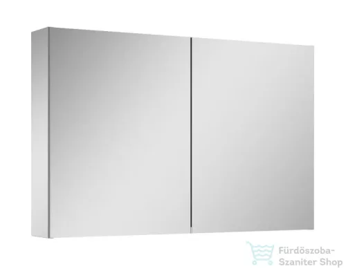 AREZZO design MEDIUM Tükrös szekrény 100 cm, 2 ajtó+technobox AR-904659