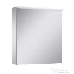   AREZZO design PREMIUM Tükrös szekrény 60 cm, 1 ajtó, technobox, LED lámpa panel AR-904663
