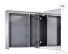 AREZZO design PREMIUM Tükrös szekrény 60 cm, 1 ajtó, technobox, LED lámpa panel AR-904663