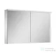 AREZZO design PREMIUM Tükrös szekrény 100 cm, 2 ajtó, technobox, LED lámpa panel AR-904665