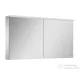 AREZZO design PREMIUM Tükrös szekrény 120 cm, 2 ajtó, technobox, LED lámpa panel AR-904666