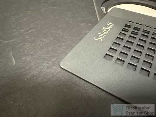 BEMUTATÓTERMI AREZZO design SOLIDSOFT 90x90 zuhanytálca, antracit AR-9090A (esztétikai sérült)