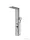 AREZZO design COLUMBIA zuhanypanel, inox AR-9137