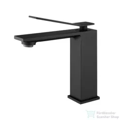   BEMUTATÓTERMI AREZZO design ROCKFIELD mosdócsaptelep, leeresztő nélkül, matt fekete AR-9901BL