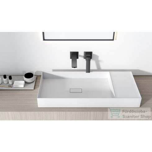 AREZZO design ROCKFIELD fali mosdócsaptelep, fekete AR-9903BL
