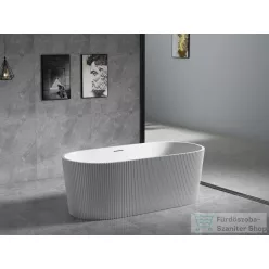   Arezzo Design ARNO 170,5x80,5 cm-es szabadon álló kád fehér leeresztővel, fényes fehér  AR-ARNO170