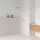 Arezzo Design CLEAR 100x200 cm-es zuhanyfal bordázott biztonsági üvegből, rögzítő profil nélkül, AR-AS2100200